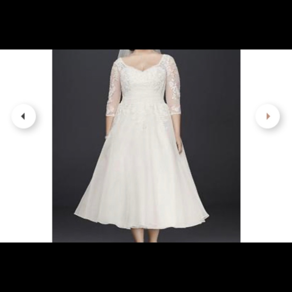 NWT David’s Bridal Wedding Dress